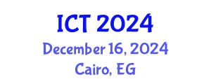 International Conference on Toxicology (ICT) December 16, 2024 - Cairo, Egypt