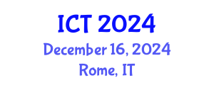 International Conference on Toxicology (ICT) December 16, 2024 - Rome, Italy