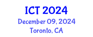 International Conference on Toxicology (ICT) December 09, 2024 - Toronto, Canada