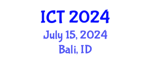 International Conference on Toxicology (ICT) July 15, 2024 - Bali, Indonesia