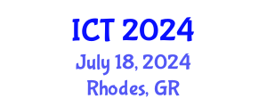 International Conference on Toxicology (ICT) July 18, 2024 - Rhodes, Greece