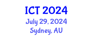 International Conference on Toxicology (ICT) July 29, 2024 - Sydney, Australia