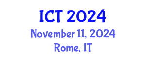International Conference on Toxicology (ICT) November 11, 2024 - Rome, Italy