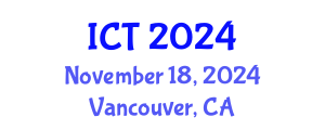 International Conference on Toxicology (ICT) November 18, 2024 - Vancouver, Canada