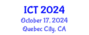 International Conference on Toxicology (ICT) October 17, 2024 - Quebec City, Canada