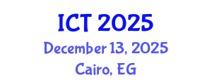 International Conference on Toxicology (ICT) December 13, 2025 - Cairo, Egypt