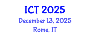 International Conference on Toxicology (ICT) December 13, 2025 - Rome, Italy