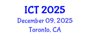 International Conference on Toxicology (ICT) December 09, 2025 - Toronto, Canada