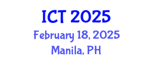 International Conference on Toxicology (ICT) February 18, 2025 - Manila, Philippines