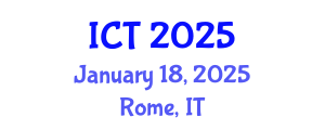 International Conference on Toxicology (ICT) January 18, 2025 - Rome, Italy