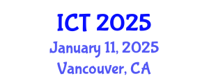 International Conference on Toxicology (ICT) January 11, 2025 - Vancouver, Canada