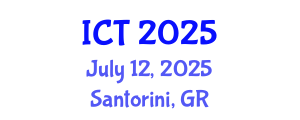 International Conference on Toxicology (ICT) July 12, 2025 - Santorini, Greece