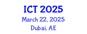 International Conference on Toxicology (ICT) March 22, 2025 - Dubai, United Arab Emirates