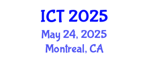 International Conference on Toxicology (ICT) May 24, 2025 - Montreal, Canada
