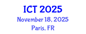 International Conference on Toxicology (ICT) November 18, 2025 - Paris, France