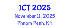 International Conference on Toxicology (ICT) November 11, 2025 - Phnom Penh, Cambodia