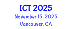 International Conference on Toxicology (ICT) November 15, 2025 - Vancouver, Canada
