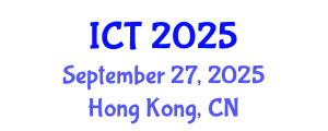 International Conference on Toxicology (ICT) September 27, 2025 - Hong Kong, China