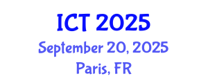 International Conference on Toxicology (ICT) September 20, 2025 - Paris, France