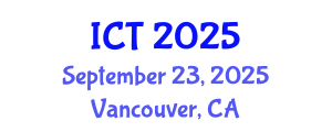International Conference on Toxicology (ICT) September 23, 2025 - Vancouver, Canada