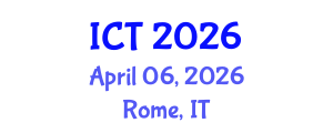 International Conference on Toxicology (ICT) April 06, 2026 - Rome, Italy International Conference on Toxicology (ICT) April 06, 2026 - Rome, Italy