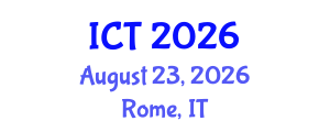 International Conference on Toxicology (ICT) August 23, 2026 - Rome, Italy International Conference on Toxicology (ICT) August 23, 2026 - Rome, Italy