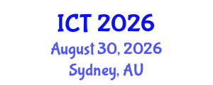 International Conference on Toxicology (ICT) August 30, 2026 - Sydney, Australia International Conference on Toxicology (ICT) August 30, 2026 - Sydney, Australia