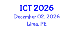 International Conference on Toxicology (ICT) December 02, 2026 - Lima, Peru International Conference on Toxicology (ICT) December 02, 2026 - Lima, Peru