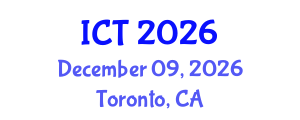 International Conference on Toxicology (ICT) December 09, 2026 - Toronto, Canada
