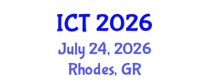 International Conference on Toxicology (ICT) July 24, 2026 - Rhodes, Greece International Conference on Toxicology (ICT) July 24, 2026 - Rhodes, Greece