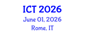 International Conference on Toxicology (ICT) June 01, 2026 - Rome, Italy International Conference on Toxicology (ICT) June 01, 2026 - Rome, Italy