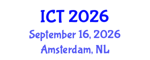 International Conference on Toxicology (ICT) September 16, 2026 - Amsterdam, Netherlands International Conference on Toxicology (ICT) September 16, 2026 - Amsterdam, Netherlands