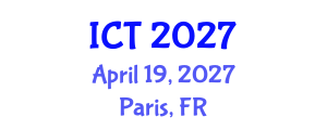 International Conference on Toxicology (ICT) April 19, 2027 - Paris, France International Conference on Toxicology (ICT) April 19, 2027 - Paris, France
