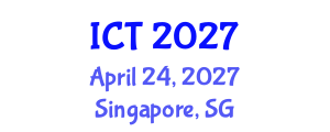 International Conference on Toxicology (ICT) April 24, 2027 - Singapore, Singapore International Conference on Toxicology (ICT) April 24, 2027 - Singapore, Singapore