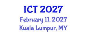 International Conference on Toxicology (ICT) February 11, 2027 - Kuala Lumpur, Malaysia