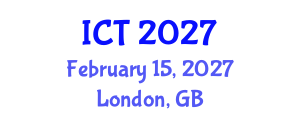 International Conference on Toxicology (ICT) February 15, 2027 - London, United Kingdom International Conference on Toxicology (ICT) February 15, 2027 - London, United Kingdom