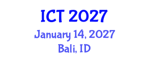 International Conference on Toxicology (ICT) January 14, 2027 - Bali, Indonesia International Conference on Toxicology (ICT) January 14, 2027 - Bali, Indonesia
