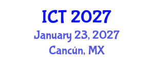 International Conference on Toxicology (ICT) January 23, 2027 - Cancún, Mexico International Conference on Toxicology (ICT) January 23, 2027 - Cancún, Mexico