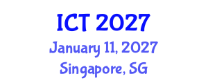 International Conference on Toxicology (ICT) January 11, 2027 - Singapore, Singapore International Conference on Toxicology (ICT) January 11, 2027 - Singapore, Singapore