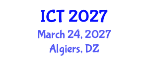 International Conference on Toxicology (ICT) March 24, 2027 - Algiers, Algeria International Conference on Toxicology (ICT) March 24, 2027 - Algiers, Algeria