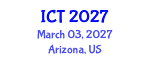 International Conference on Toxicology (ICT) March 03, 2027 - Arizona, United States International Conference on Toxicology (ICT) March 03, 2027 - Arizona, United States