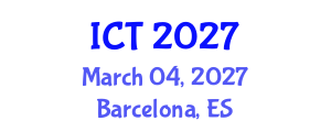 International Conference on Toxicology (ICT) March 04, 2027 - Barcelona, Spain