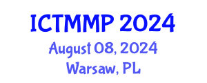 International Conference on Traditional Medicine and Medicinal Plants (ICTMMP) August 08, 2024 - Warsaw, Poland