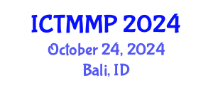 International Conference on Traditional Medicine and Medicinal Plants (ICTMMP) October 24, 2024 - Bali, Indonesia