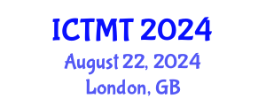 International Conference on Traditional Medicine and Treatment (ICTMT) August 22, 2024 - London, United Kingdom