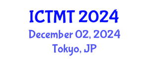 International Conference on Traditional Medicine and Treatment (ICTMT) December 02, 2024 - Tokyo, Japan