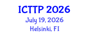 International Conference on Traffic and Transport Psychology (ICTTP) July 19, 2026 - Helsinki, Finland