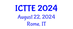International Conference on Traffic and Transportation Engineering (ICTTE) August 22, 2024 - Rome, Italy