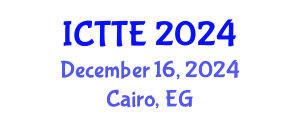 International Conference on Traffic and Transportation Engineering (ICTTE) December 16, 2024 - Cairo, Egypt