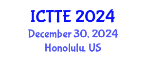 International Conference on Traffic and Transportation Engineering (ICTTE) December 30, 2024 - Honolulu, United States